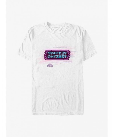 Marvel Black Panther: Wakanda Forever Neon Wakandan Text T-Shirt $8.03 T-Shirts