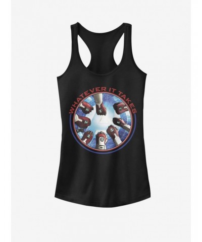 Marvel Avengers: Endgame Avengers Hands Girls Tank $9.16 Tanks