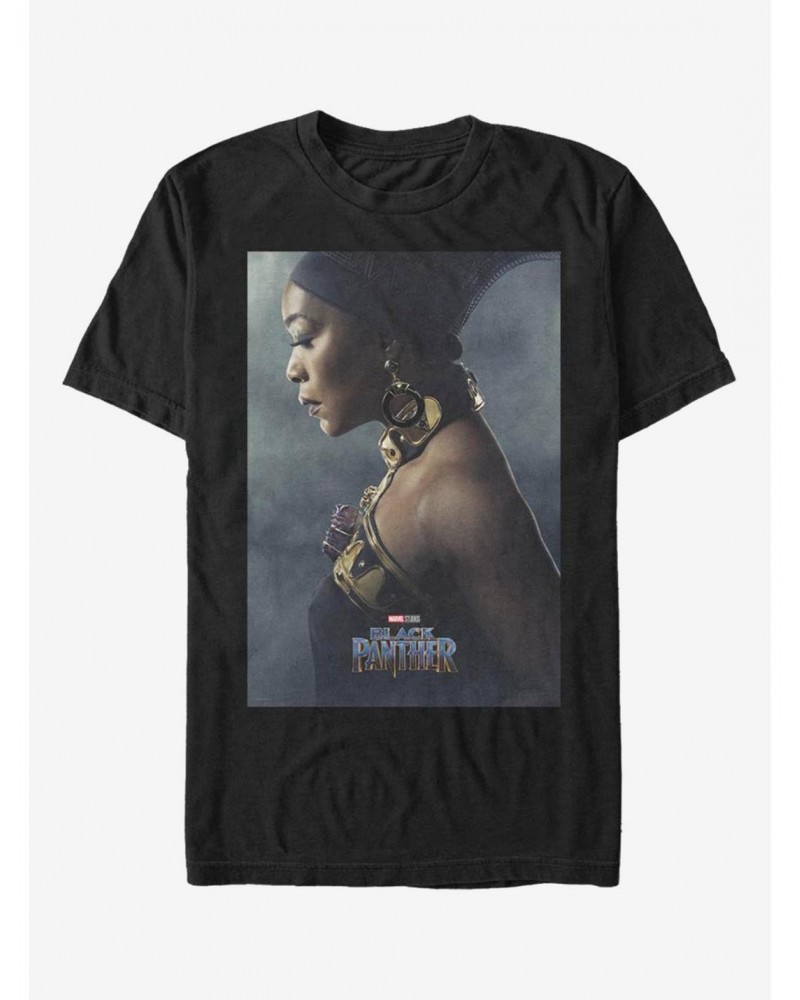 Marvel Black Panther Ramonda Poster T-Shirt $9.37 T-Shirts