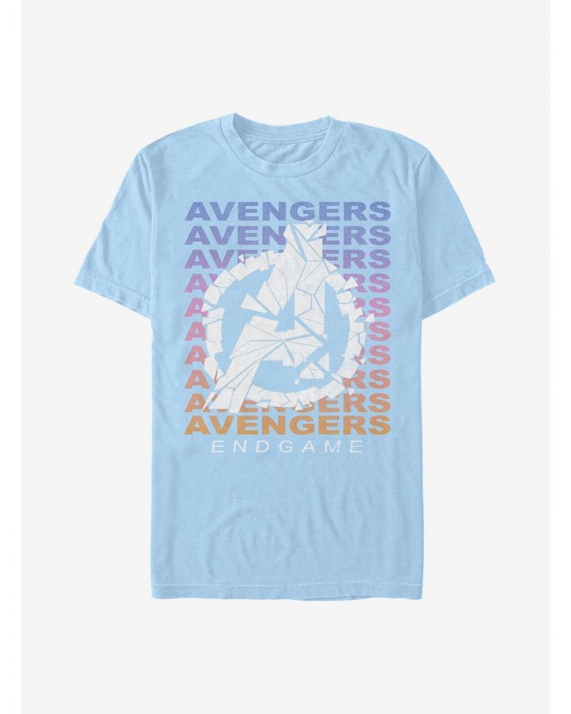 Marvel Avengers Gradient Logo T-Shirt $7.27 T-Shirts