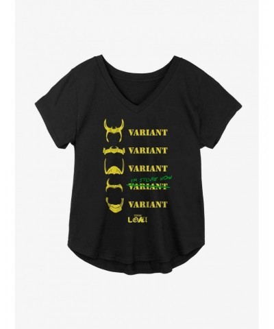 Marvel Loki I'm Sylvie Now Girls Plus Size T-Shirt $9.02 T-Shirts