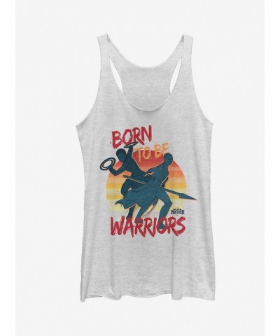 Marvel Black Panther 2018 Born to Be Warriors Girls Tanks $9.32 Tanks