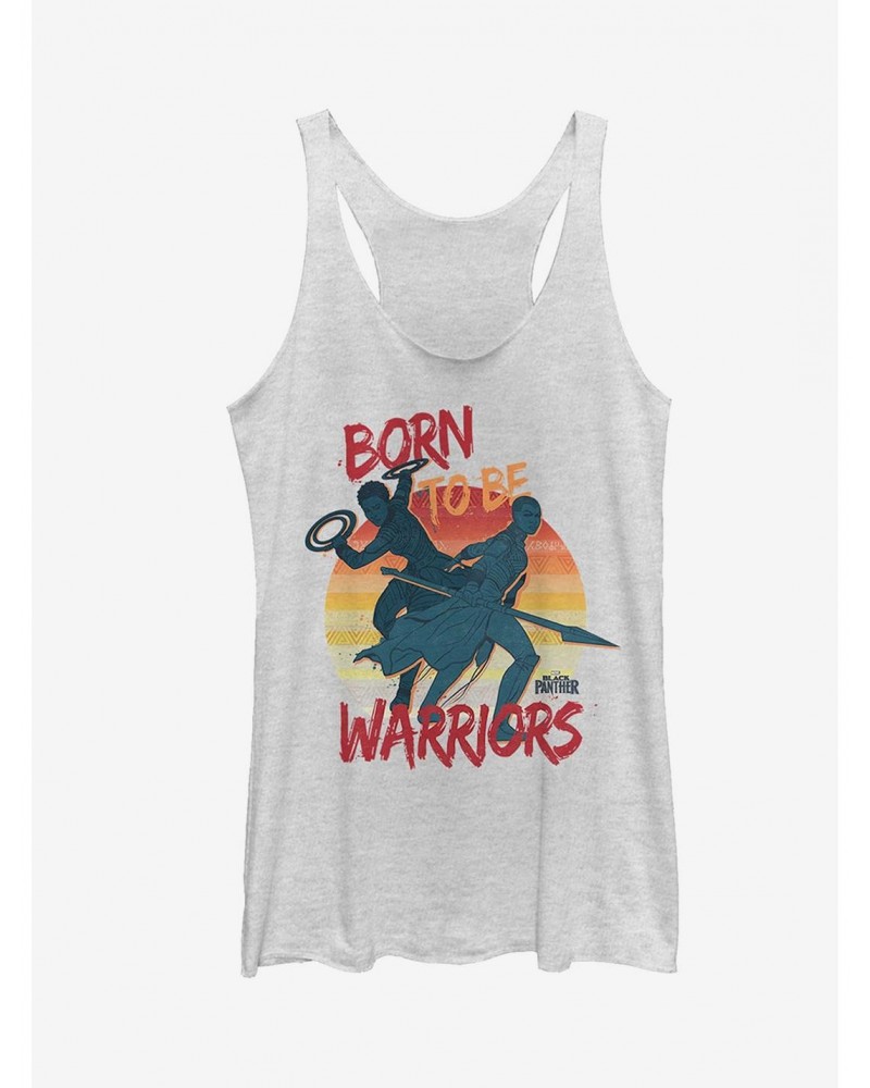 Marvel Black Panther 2018 Born to Be Warriors Girls Tanks $9.32 Tanks