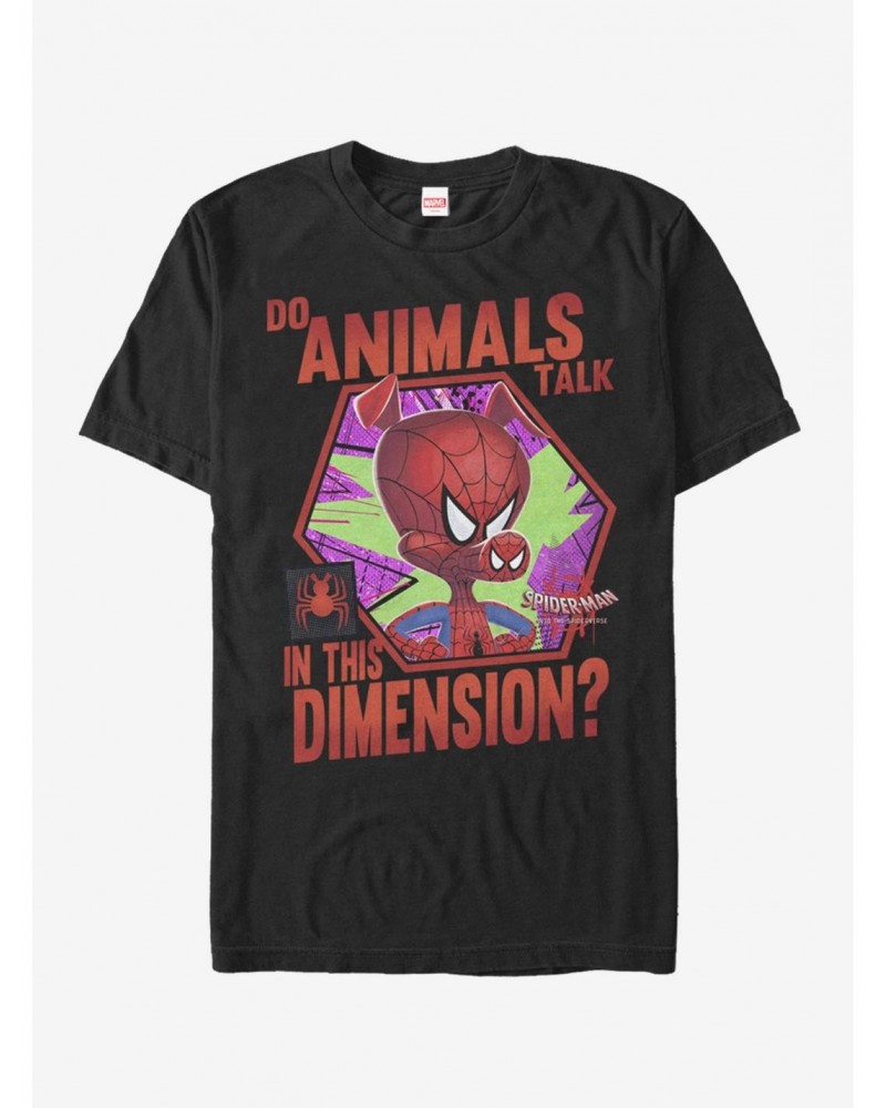 Marvel Spider-Man Animals Talk T-Shirt $8.22 T-Shirts