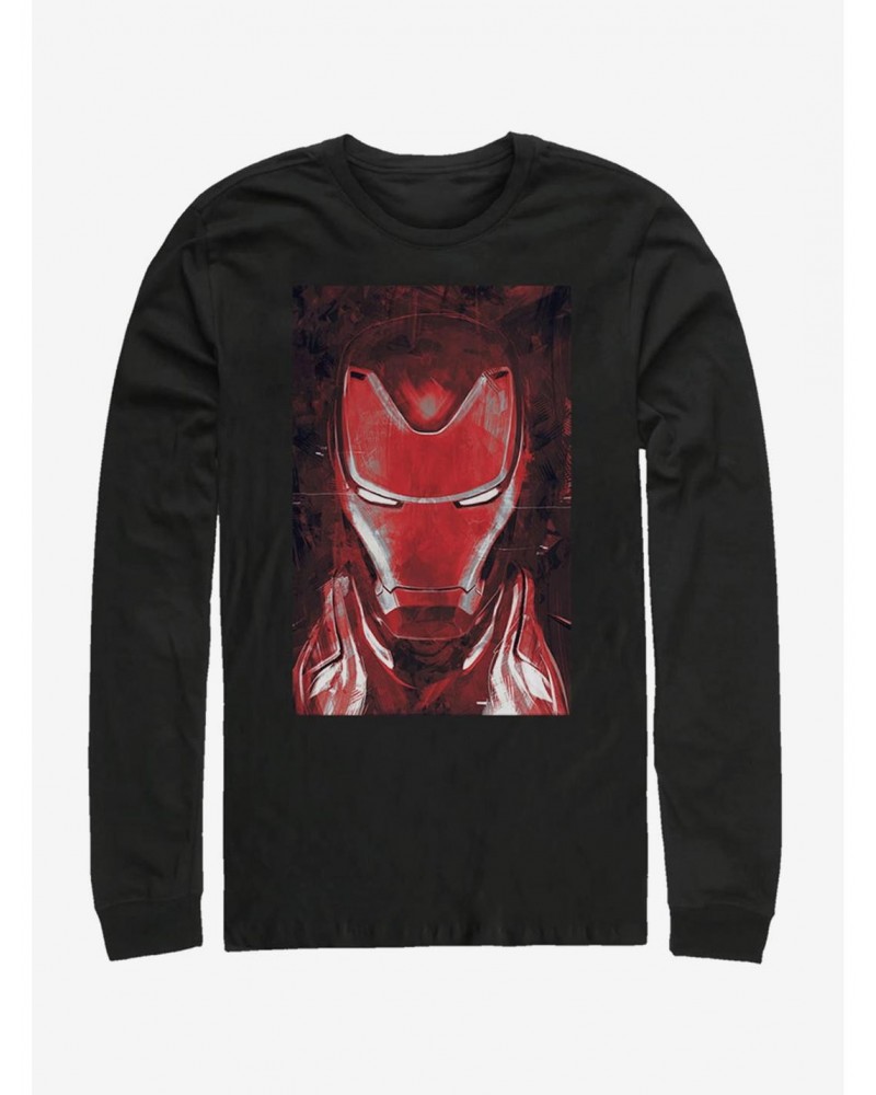 Marvel Avengers: Endgame Red Iron Man Long-Sleeve T-Shirt $11.84 T-Shirts