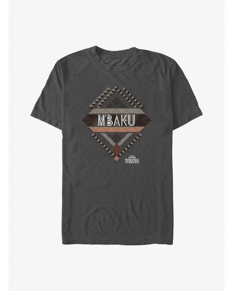 Marvel Black Panther: Wakanda Forever M'Baku Crest T-Shirt $6.69 T-Shirts