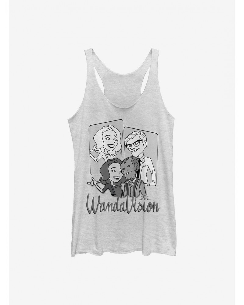 Marvel WandaVision Retro Character Panels Girls Tank $6.22 Tanks