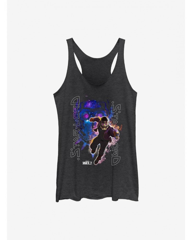 Marvel What If...? Galaxy King Star-Lord Girls Tank $7.04 Tanks