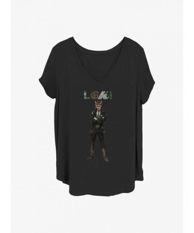 Marvel Loki Might Get Dirty Girls T-Shirt Plus Size $7.63 T-Shirts