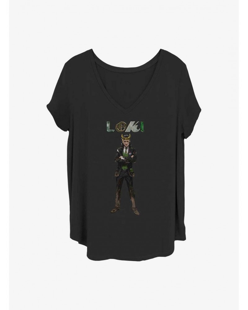 Marvel Loki Might Get Dirty Girls T-Shirt Plus Size $7.63 T-Shirts