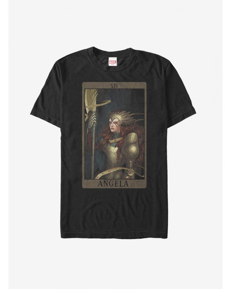 Marvel Angela Card T-Shirt $7.07 T-Shirts