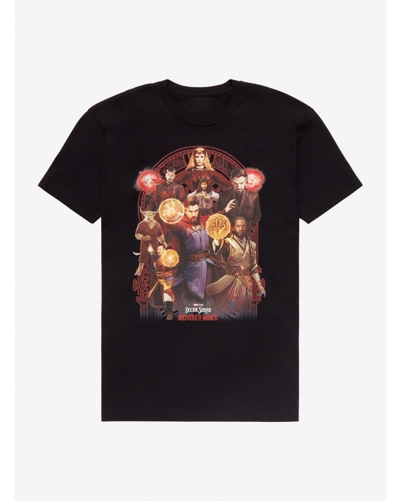 Marvel Doctor Strange In The Multiverse Of Madness Group T-Shirt $4.32 T-Shirts