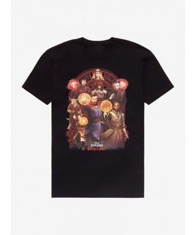 Marvel Doctor Strange In The Multiverse Of Madness Group T-Shirt $4.32 T-Shirts