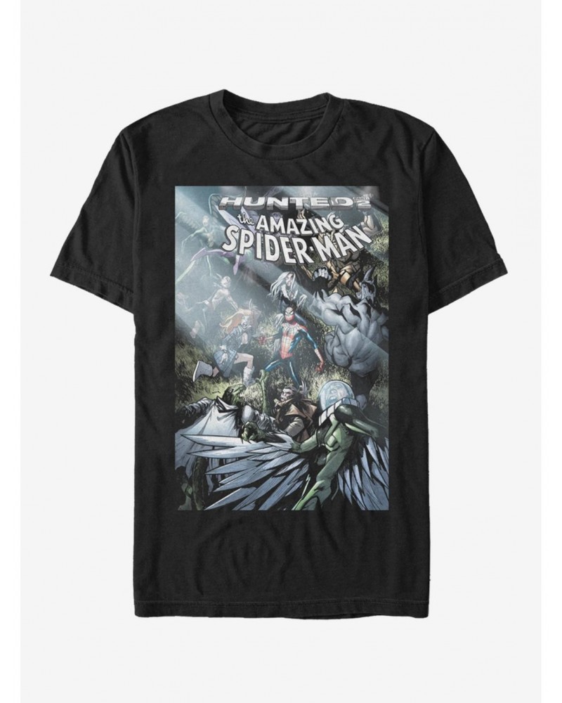 Marvel Spider-Man Hunted Spider-Man T-Shirt $5.93 T-Shirts