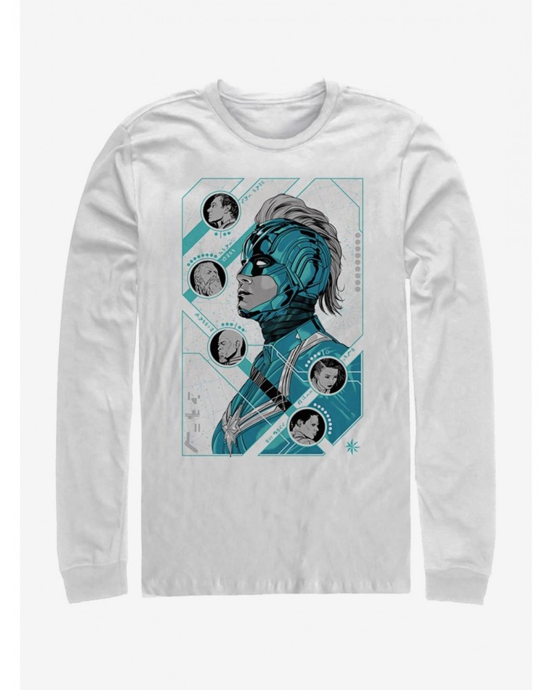 Marvel Captain Marvel Kree Long-Sleeve T-Shirt $10.33 T-Shirts