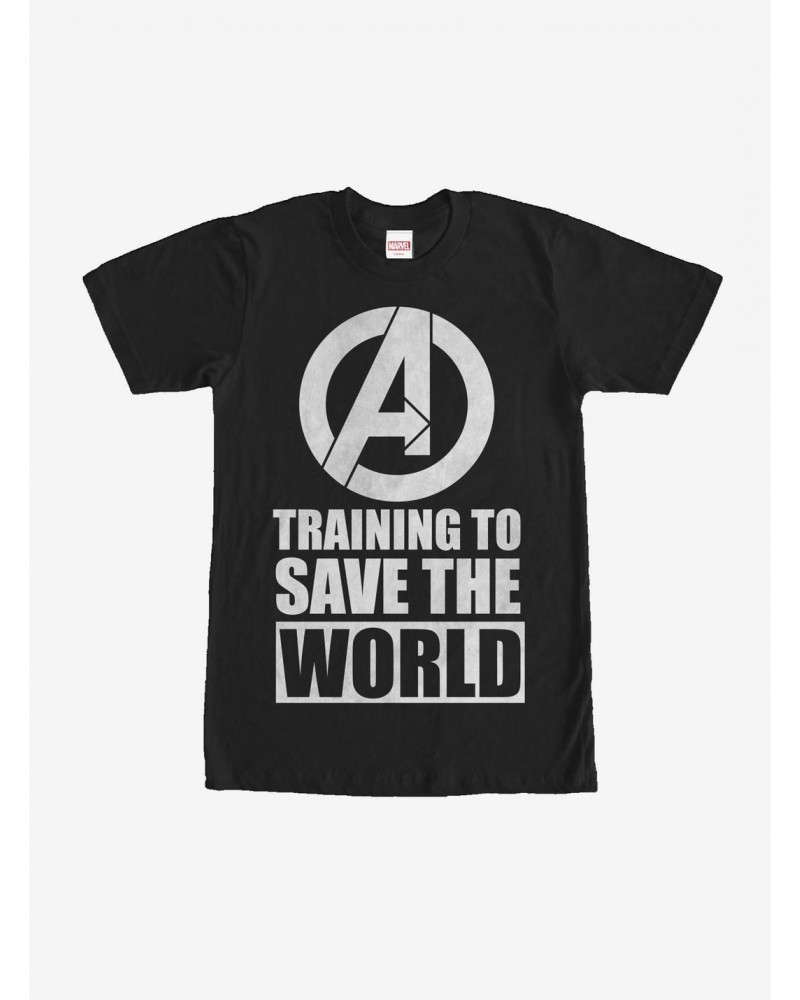 Marvel Avengers Training to Save World T-Shirt $7.46 T-Shirts