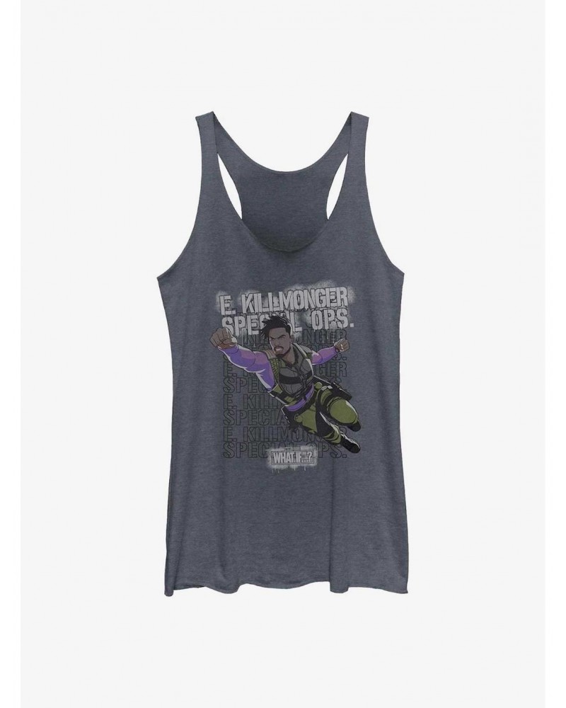 What If?? Erik Killmonger Army Brat Girls Tank $9.74 Tanks