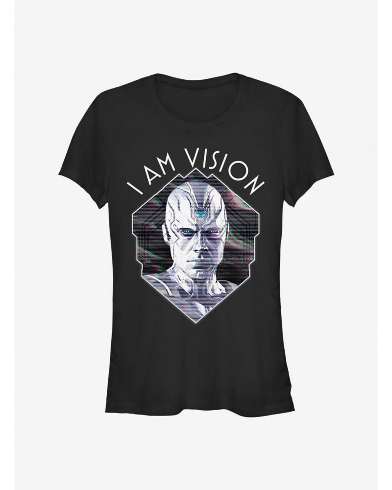 Marvel WandaVision I Am Vision Girls T-Shirt $8.37 T-Shirts