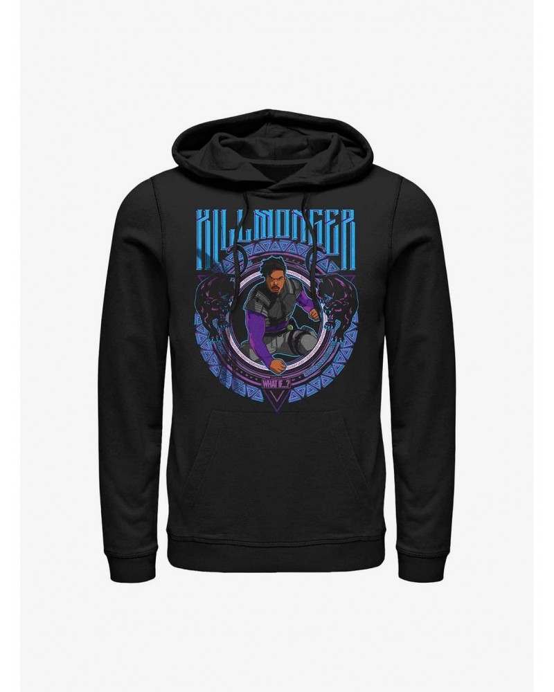 What If?? Erik Killmonger Crest Special-Ops Hoodie $11.85 Hoodies