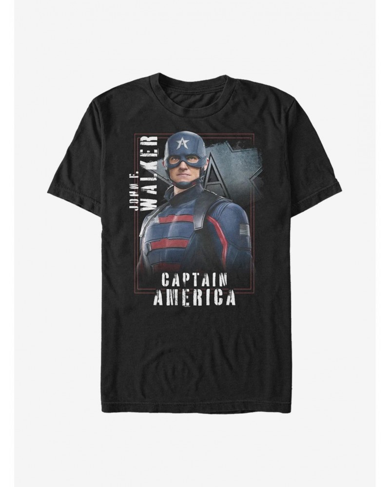 Marvel The Falcon And The Winter Soldier Captain America T-Shirt $9.18 T-Shirts