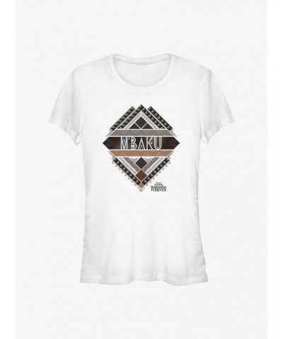 Marvel Black Panther: Wakanda Forever M'Baku Crest Girls T-Shirt $5.98 T-Shirts