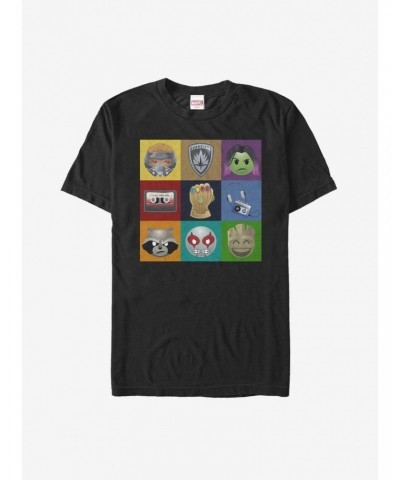 Marvel Guardians of the Galaxy Emojis T-Shirt $6.31 T-Shirts