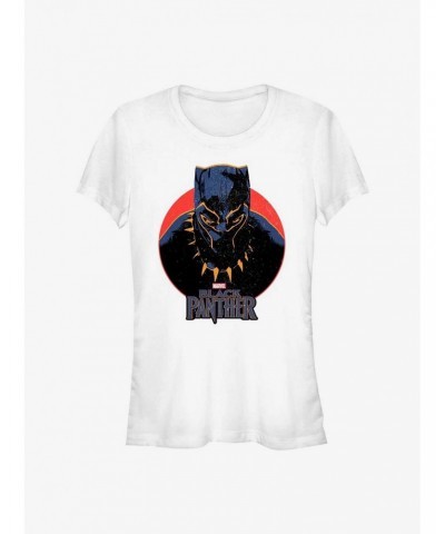 Marvel Black Panther Retro Portrait Girls T-Shirt $8.57 T-Shirts