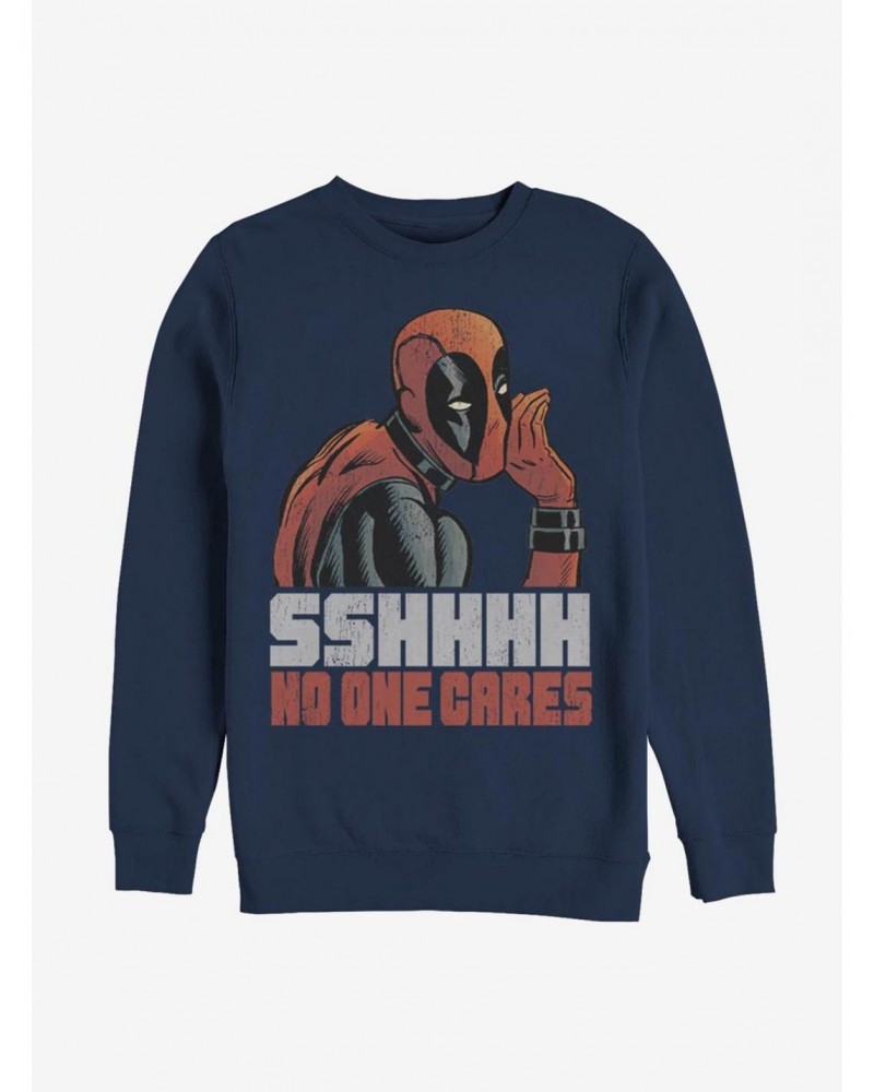 Marvel Deadpool No One Sweatshirt $9.74 Merchandises