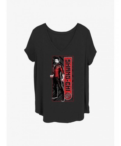 Marvel Shang-Chi and the Legend of the Ten Rings Shang-Chi Panel Girls T-Shirt Plus Size $8.55 T-Shirts