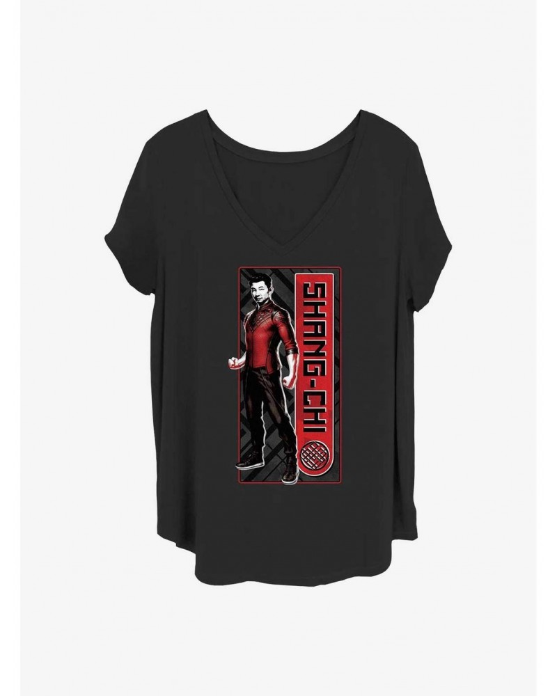 Marvel Shang-Chi and the Legend of the Ten Rings Shang-Chi Panel Girls T-Shirt Plus Size $8.55 T-Shirts