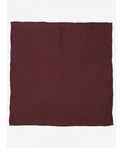 Marvel Deadpool Red Mask Silk Pocket Square $13.39 Squares