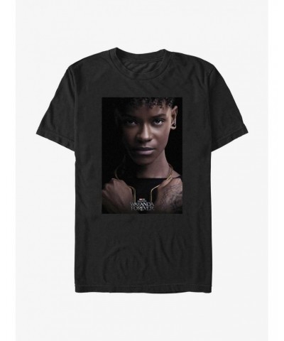 Marvel Black Panther: Wakanda Forever Shuri Movie Poster T-Shirt $7.46 T-Shirts