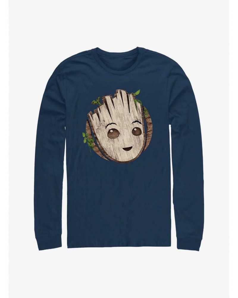 Marvel Guardians of the Galaxy Groot Head T-Shirt $8.22 T-Shirts