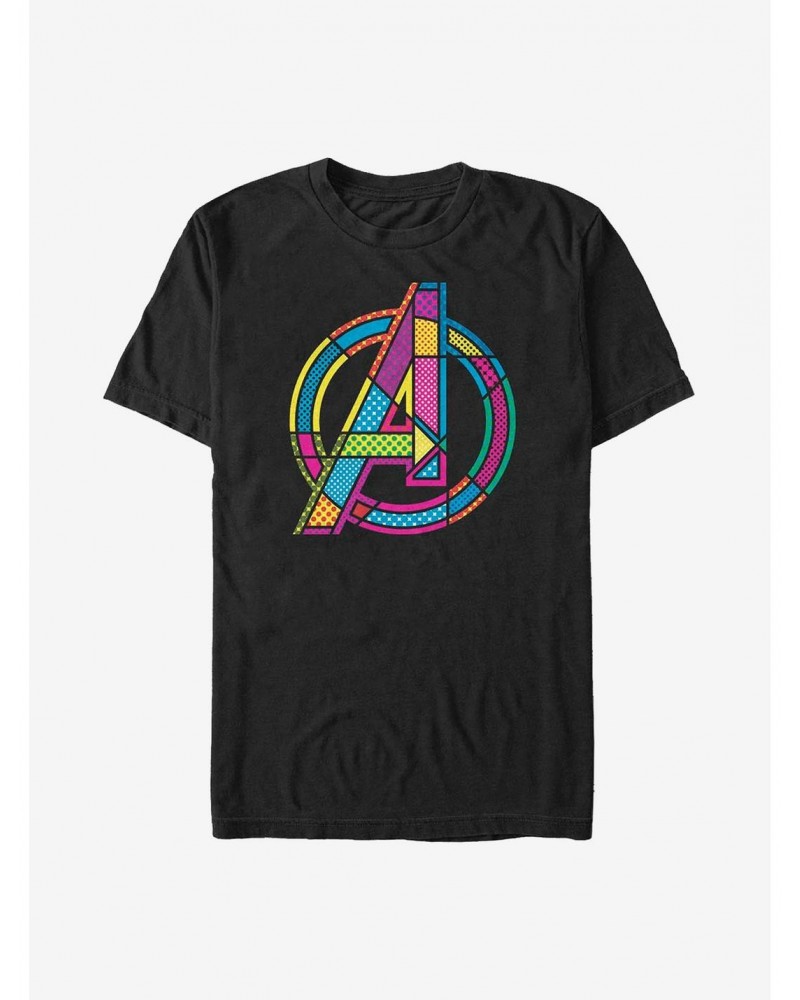 Marvel Avengers Halftone Pop A T-Shirt $6.31 T-Shirts