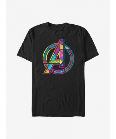 Marvel Avengers Halftone Pop A T-Shirt $6.31 T-Shirts