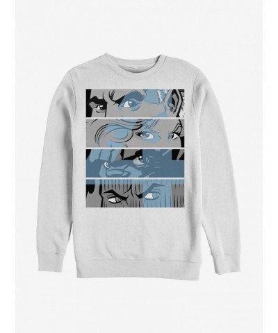 Marvel Fantastic Four Fantastic Blue Eyes Crew Sweatshirt $10.33 Sweatshirts