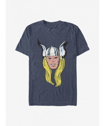 Marvel Thor Cartoon Head T-Shirt $8.41 T-Shirts