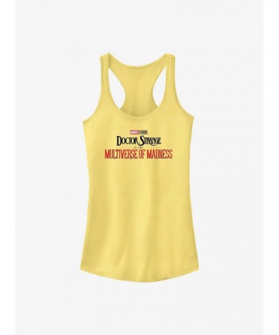 Marvel Dr. Strange 2 Main Logo Girl's Tank $6.46 Tanks