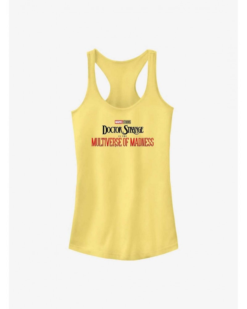 Marvel Dr. Strange 2 Main Logo Girl's Tank $6.46 Tanks