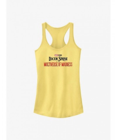 Marvel Dr. Strange 2 Main Logo Girl's Tank $6.46 Tanks