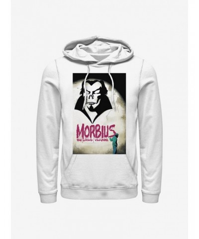 Marvel Morbius Spray Paint Cover Hoodie $17.60 Hoodies