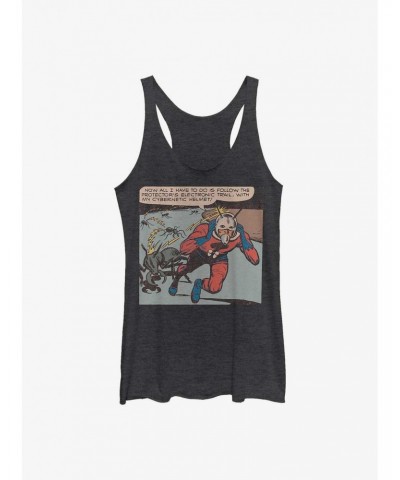 Marvel Ant-Man Comic Book Square Girls Raw Edge Tank $8.08 Tanks