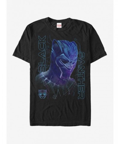 Marvel Black Panther 2018 3D Pattern T-Shirt $6.69 T-Shirts