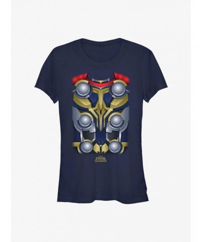 Marvel Thor: Love and Thunder Thor Costume Shirt Girls T-Shirt $6.57 T-Shirts