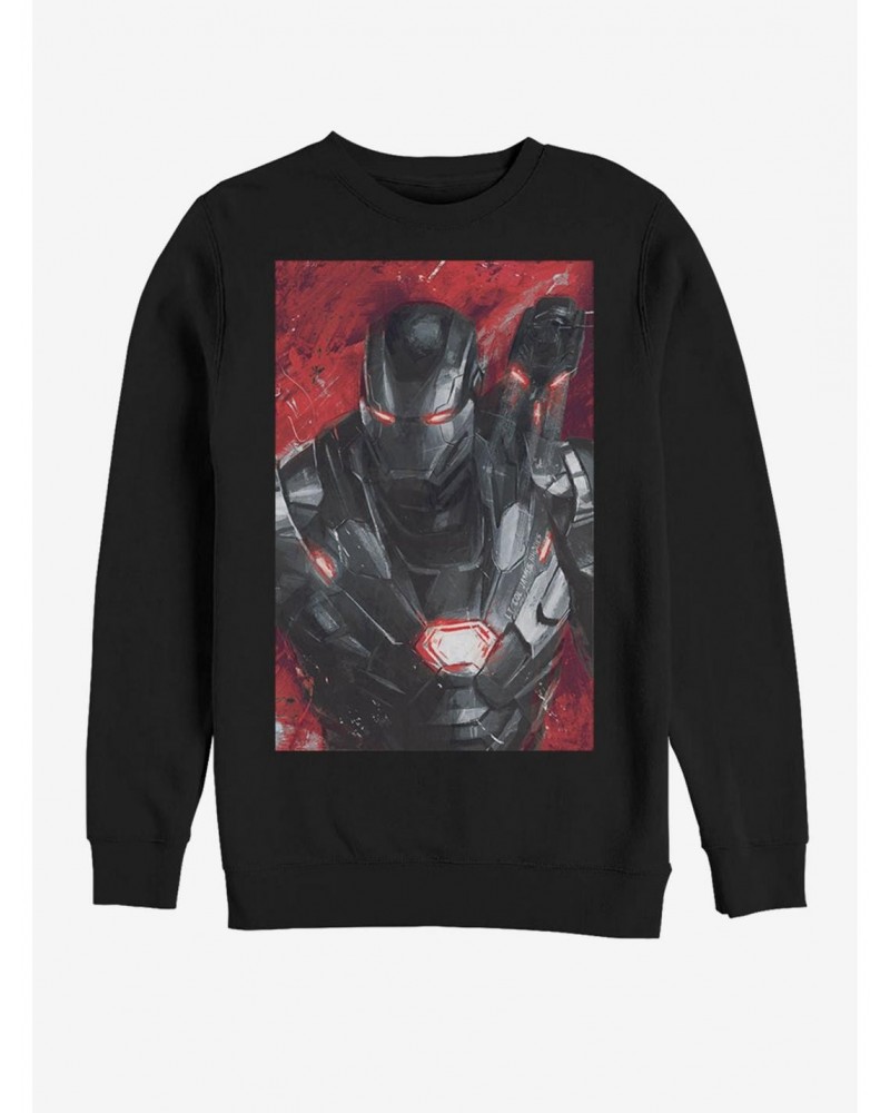 Marvel Avengers: Endgame War Machine Painted Sweatshirt $10.04 Sweatshirts