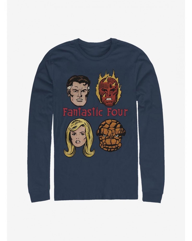 Marvel Fantastic Four Fantastic Four Long-Sleeve T-Shirt $8.95 T-Shirts