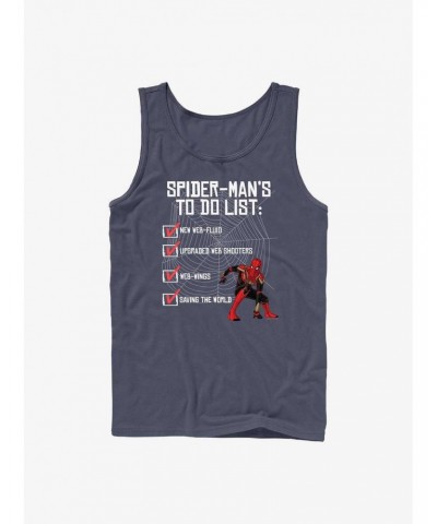 Marvel Spider-Man: No Way Home To Do List Tank $9.56 Tanks