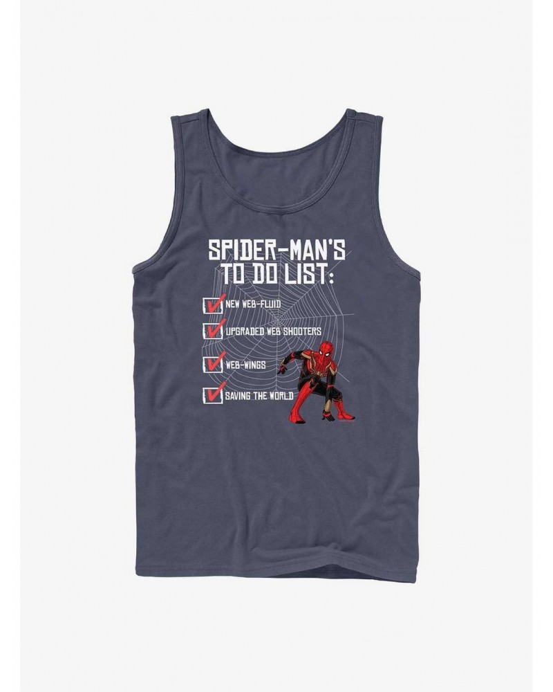 Marvel Spider-Man: No Way Home To Do List Tank $9.56 Tanks