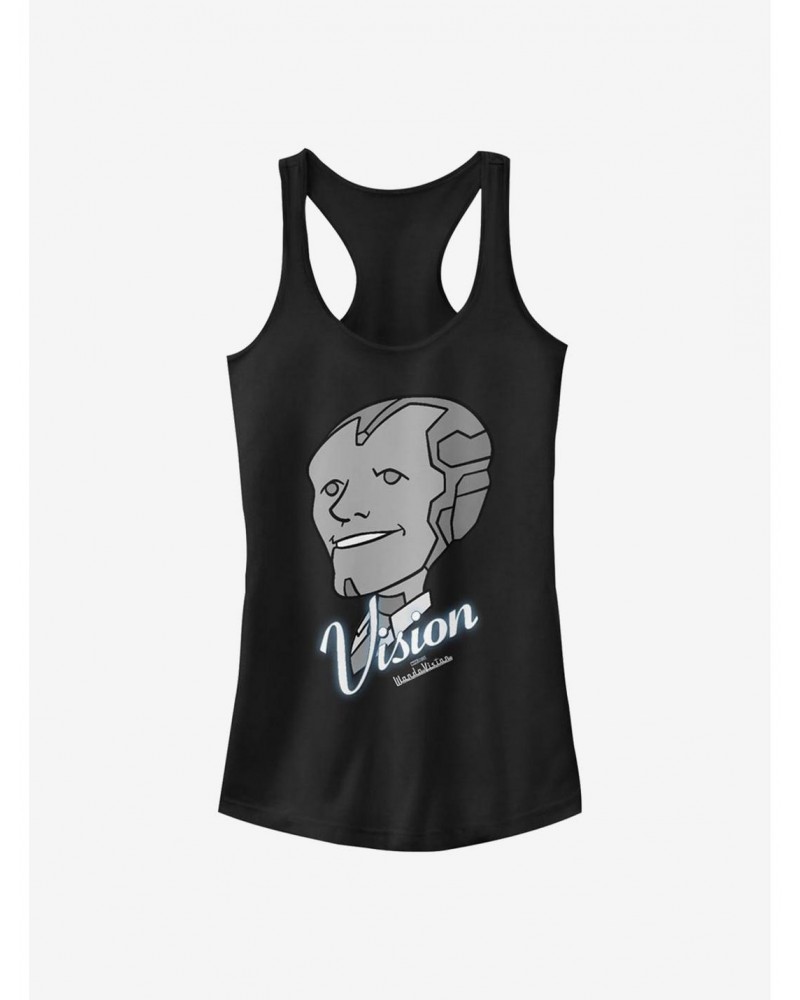 Marvel WandaVision Vision Grins Girls Tank $8.17 Tanks