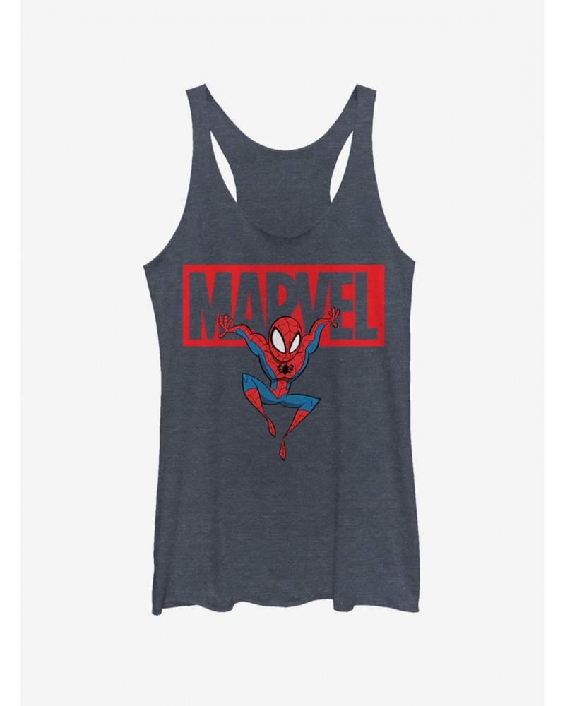 Marvel Spider-Man Brick Spidey Girls Tank $9.53 Tanks